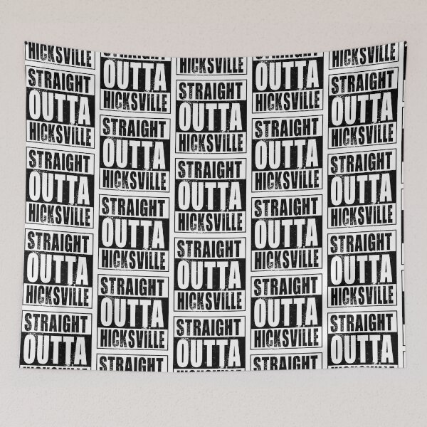 Item preview, Directamente de Hicksville (negro) designed and sold by SolidEarthArt.