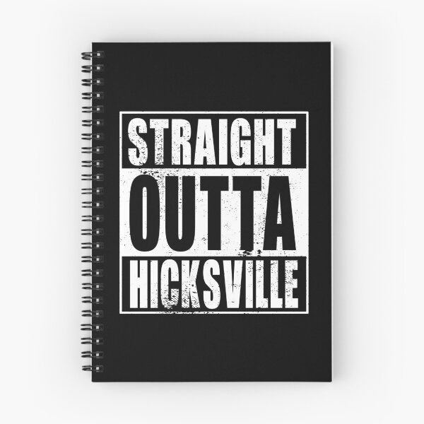 Item preview, Straight Outta Hicksville (white) designed and sold by SolidEarthArt.
