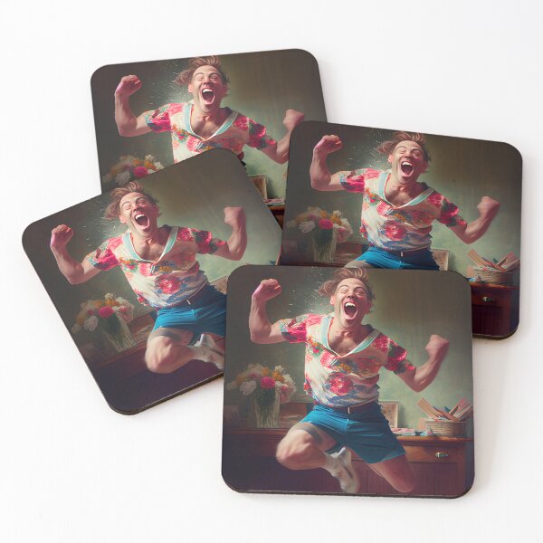Item preview, Frolicsome Jubilation Digital Painting designed and sold by CodeAndColors.