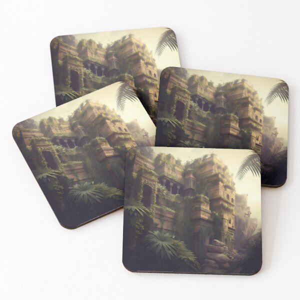 Item preview, Blooming Oasis: The Hanging Gardens of Babylon designed and sold by aiartdirection.