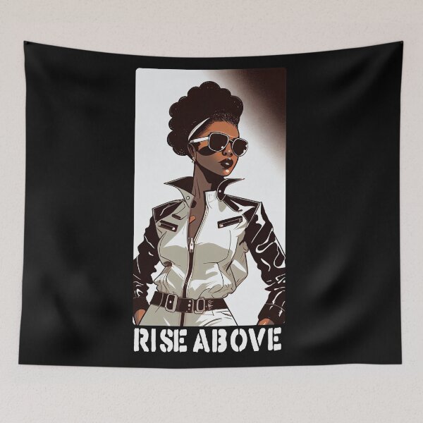 Item preview, Black Woman 3, Rise Above designed and sold by obstinator.