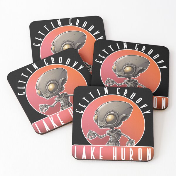 Item preview, Gettin' Groovy On Lake Huron UFO designed and sold by SinMagellan.