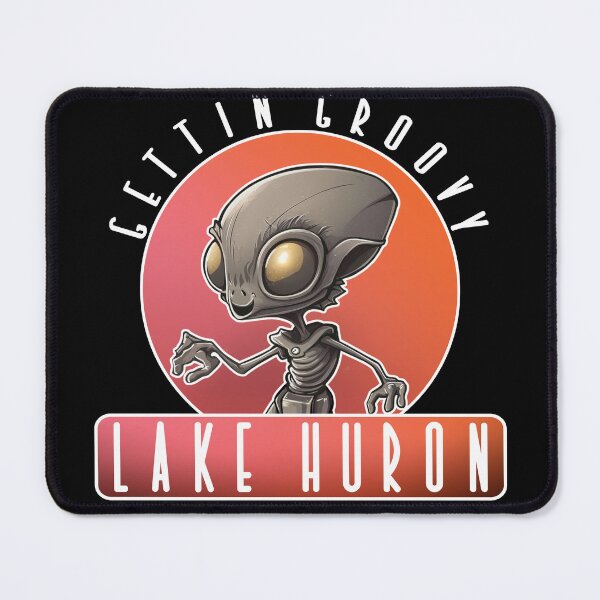 Item preview, Gettin' Groovy On Lake Huron UFO designed and sold by SinMagellan.