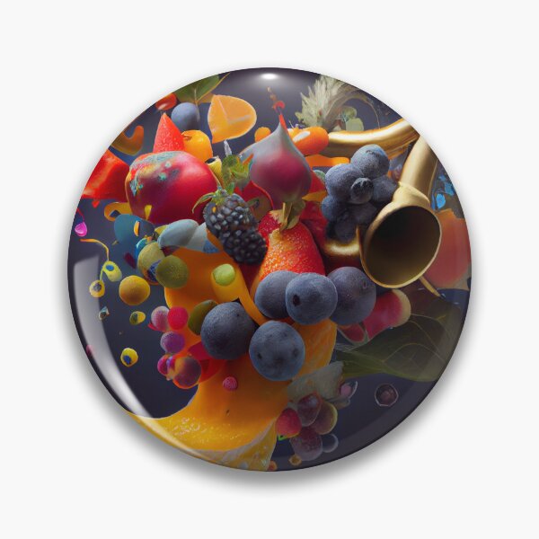 Artikelvorschau, Fruity Fanfare Digital Painting entworfen und verkauft von CodeAndColors.