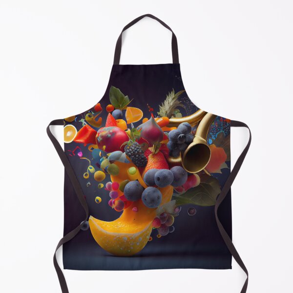 Aperçu de l'œuvre Fruity Fanfare Digital Painting créée et vendue par CodeAndColors.
