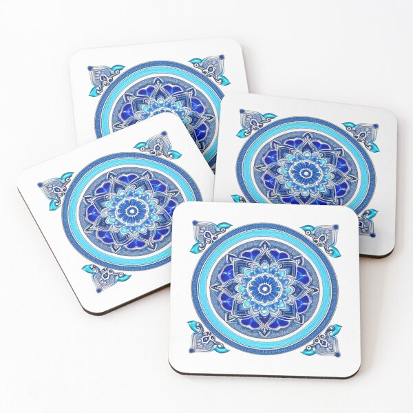 Item preview,  BLUE BOHEMIAN MANDALA designed and sold by DanaMire.