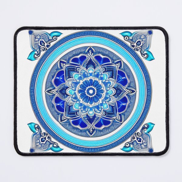 Item preview, BLUE BOHEMIAN MANDALA designed and sold by DanaMire.
