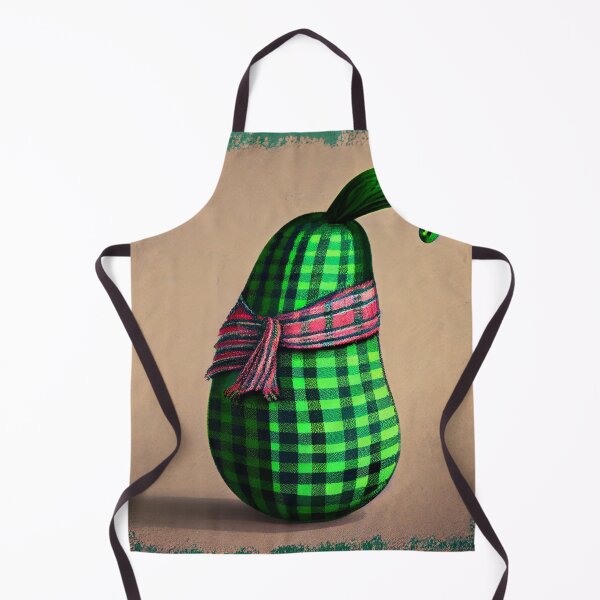 Artikelvorschau, A Cucumbers Quivering Tassel on a Zigzag Tartan Digital Painting entworfen und verkauft von CodeAndColors.