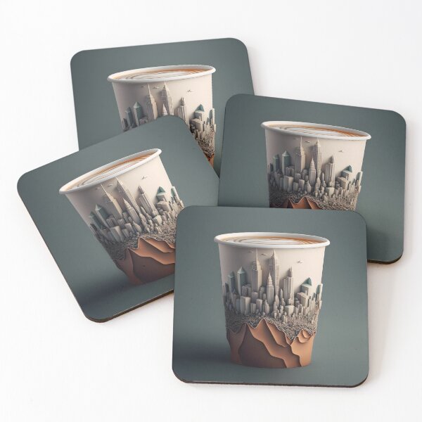 Item preview, City on coffee mug artwork designed and sold by FRSquare.