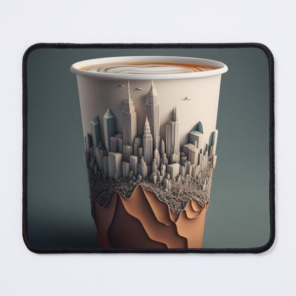 Item preview, City on coffee mug artwork designed and sold by FRSquare.
