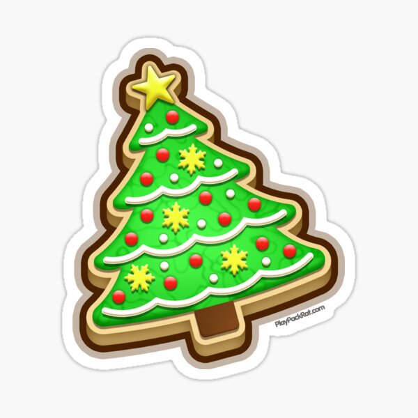Artikel-Vorschau von Weihnachtsbaum Cookie, designt und verkauft von PackRatGame.