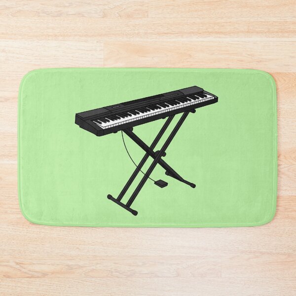Artikelvorschau, Keyboard-Klavier-Cartoon-Illustration entworfen und verkauft von Misscartoon.