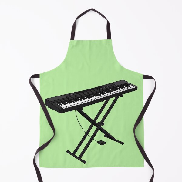 Item preview, Keyboard piano cartoon illustration designed and sold by Misscartoon.