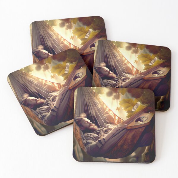 Item preview, Serenade in the Hammock Digital Painting designed and sold by CodeAndColors.