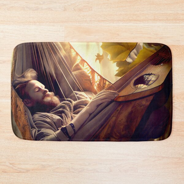 Item preview, Serenade in the Hammock Digital Painting designed and sold by CodeAndColors.