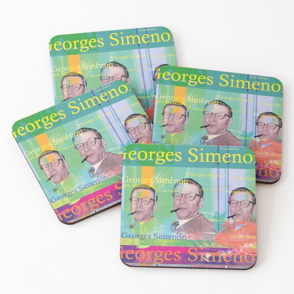 Item preview, Belgian writer Georges Simenon designed and sold by Mauswohn.