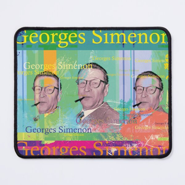 Item preview, Belgian writer Georges Simenon designed and sold by Mauswohn.