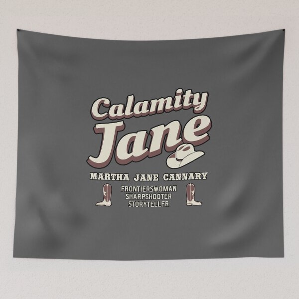 Item preview, Calamity Jane - Martha Jane Cannary designed and sold by robotrobotROBOT.