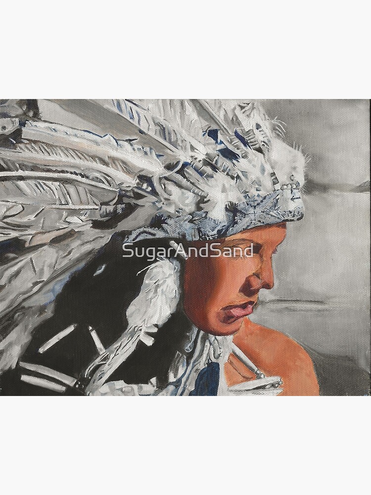 Thumbnail 2 of 2, Greeting Card, Native American designed and sold by SugarAndSand.