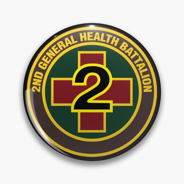 Item preview, 2nd Health Battalion - Army Sticker designed and sold by quickmarch.