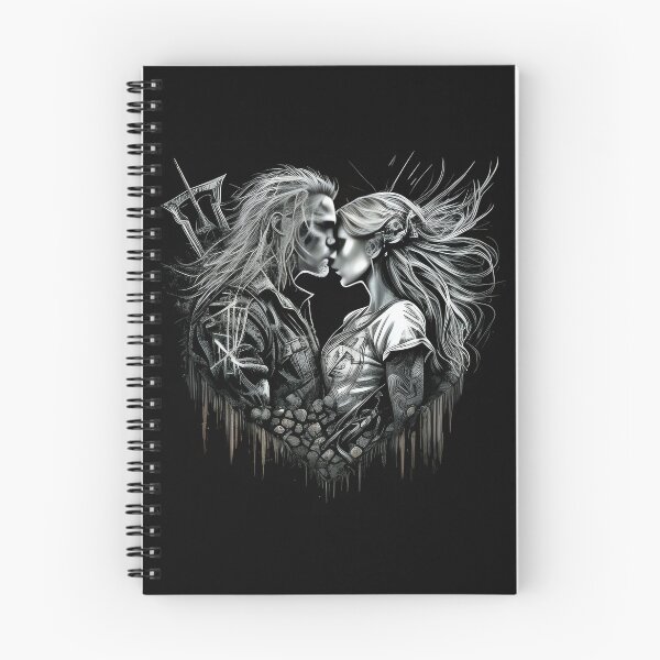 Item preview, Heavy Metal Love and Kisses  T Shirt designed and sold by quotopia.