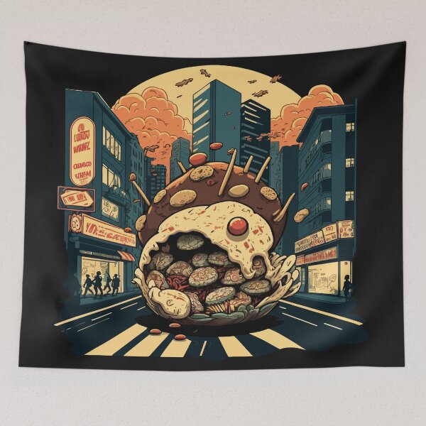 Item preview, Mutant Takoyaki  designed and sold by gitarus.