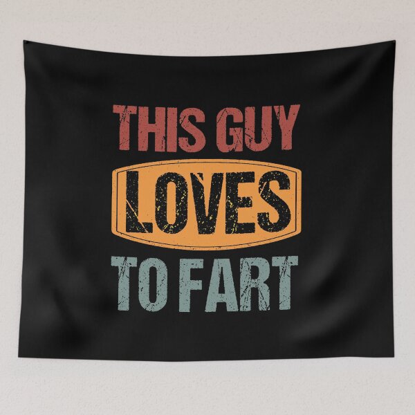 Item preview, This Guy Loves To Fart Retro Funny I Love Farting Humor Fart designed and sold by HalloweenGift.