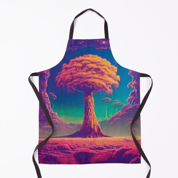 Item preview, a painting of a tree surrounded by mountains designed and sold by DesignAtYO.