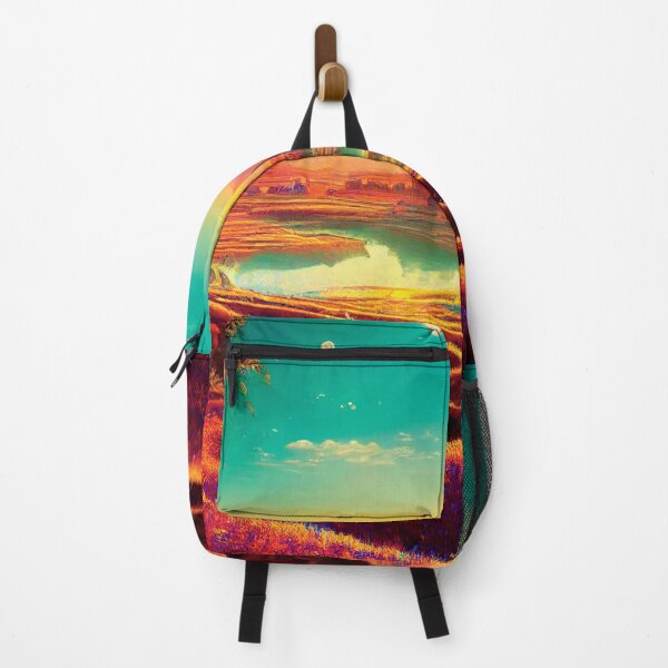 Item preview, a painting of a landscape with a house in the middle designed and sold by DesignAtYO.