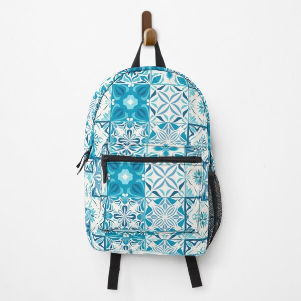 Item preview, Ornate tiles in blue and off white designed and sold by Katerina Mitkova Kirilova.