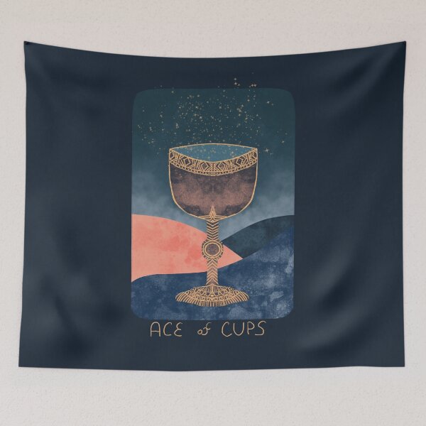Item preview, Ace of Cups designed and sold by Lizvole.