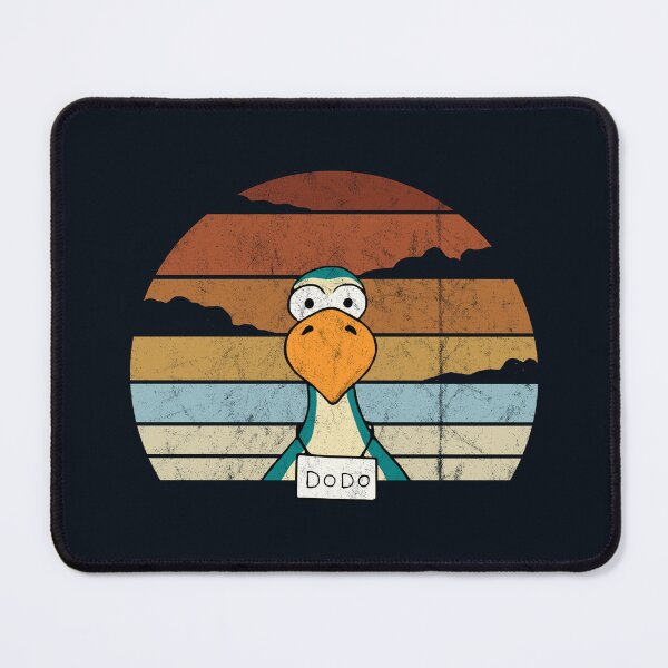 Item preview, Comic Dodo Retro Sunset Funny Dodo Bird Oldschool Sundown designed and sold by Skizzenmonster.