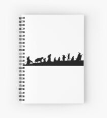 The Lord of the Rings Fellowship Spiral Notebook