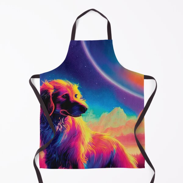 Item preview, a painting of a dog sitting in the grass designed and sold by DesignAtYO.