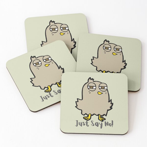 Item preview, The Just Say No Owl, for an owl lover, for a political statement, for decoration. designed and sold by Wentoo.
