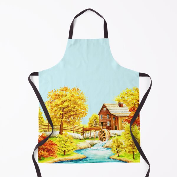 Item preview, Old mill, landscape designed and sold by zeljana0504.