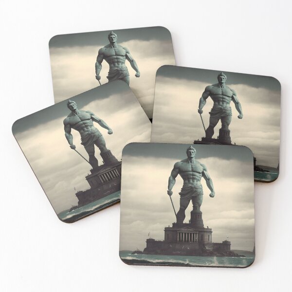 Item preview, Rising Titan: The Colossus of Rhodes designed and sold by aiartdirection.