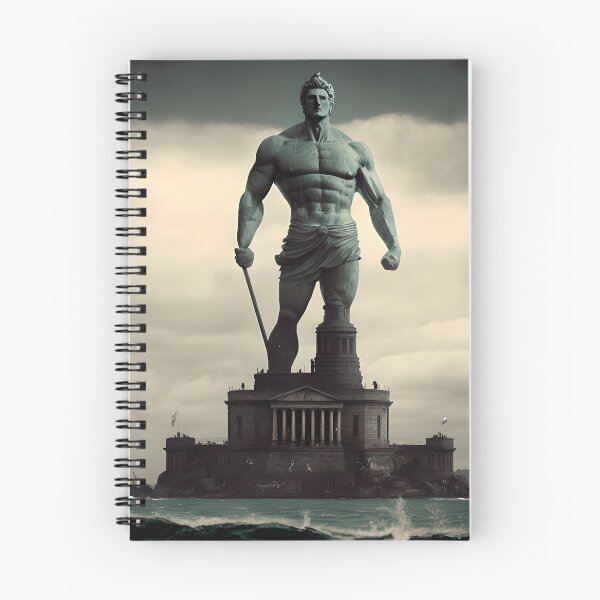 Item preview, Rising Titan: The Colossus of Rhodes designed and sold by aiartdirection.