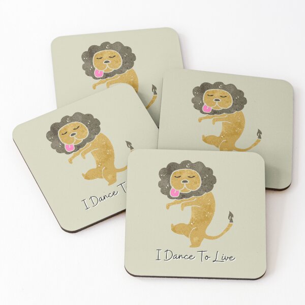 Item preview, I Dance To Live Lion. For a dancer, for a dance instructor, for a dance studio. designed and sold by Wentoo.