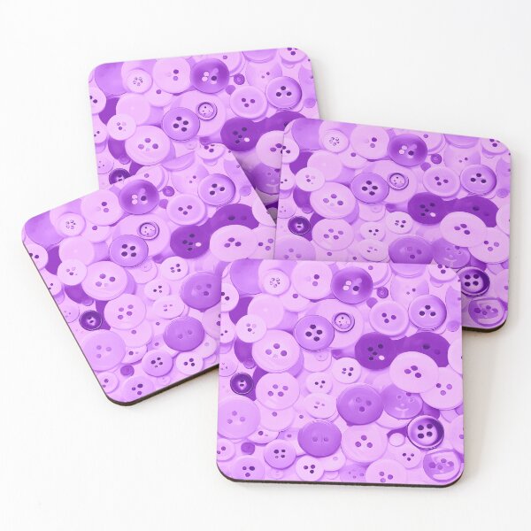 Item preview, Purple Buttons designed and sold by asurtiumgreen.