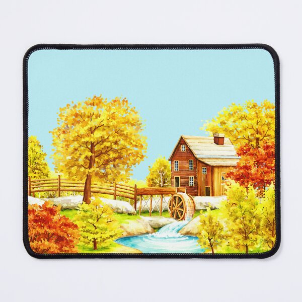 Item preview, Old mill, landscape designed and sold by zeljana0504.