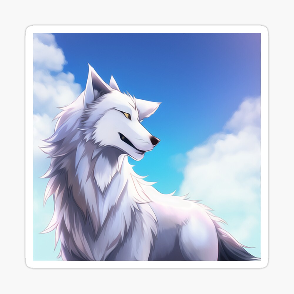 wolf howling png - Easy To Draw Arctic Wolf Way A Howling Anime Drawing -  Easy Wolf Drawing Cool | #805267 - Vippng
