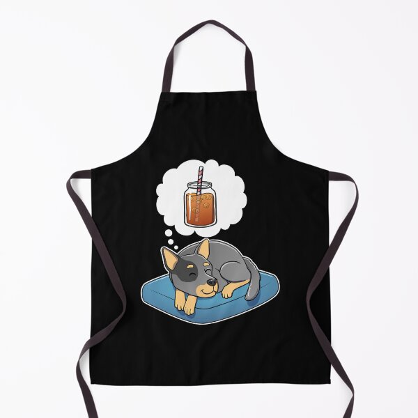 Item preview, Australian Cattle Dog dreaming about Iced Tea designed and sold by DoggieDelights.
