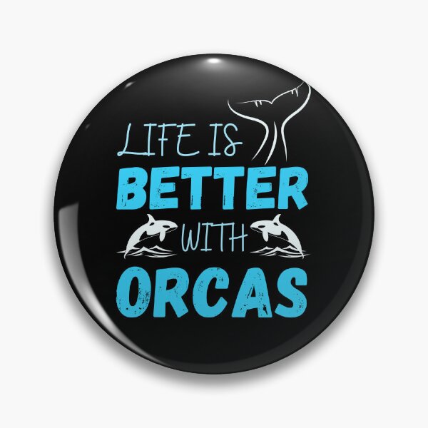 Item preview, Life is better with orcas  designed and sold by Quartztree Shirts.