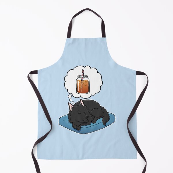 Item preview, Belgian Sheepdog dreaming about Iced Tea designed and sold by DoggieDelights.