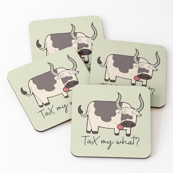 Item preview, Tax My What Cow. For a farmer, for a rancher, for a political statement. designed and sold by Wentoo.
