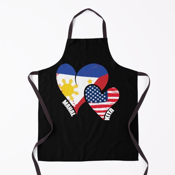 Item preview, Mahal Kita Filipino American Flag Pinoy Pride Filipina Wife designed and sold by Nessshirts.