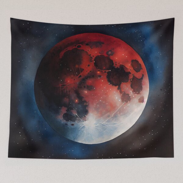 Item preview, Enchanting Blood Moon Eclipse designed and sold by mcmtdesigns.