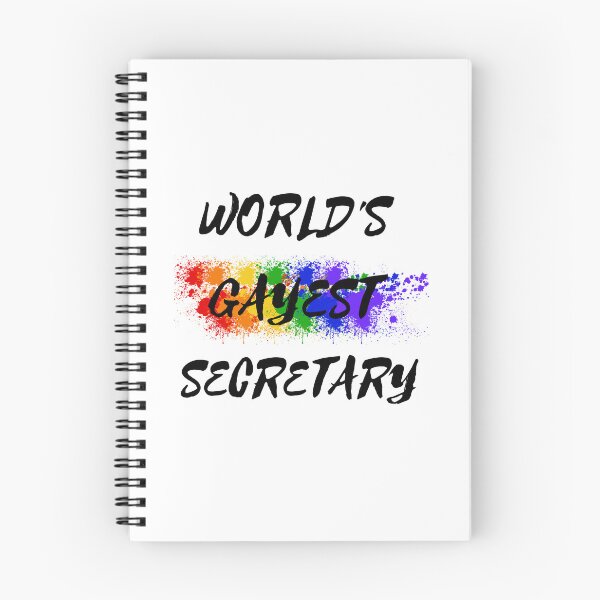 Item preview, World's Gayest Secretary designed and sold by LuckyKermit.
