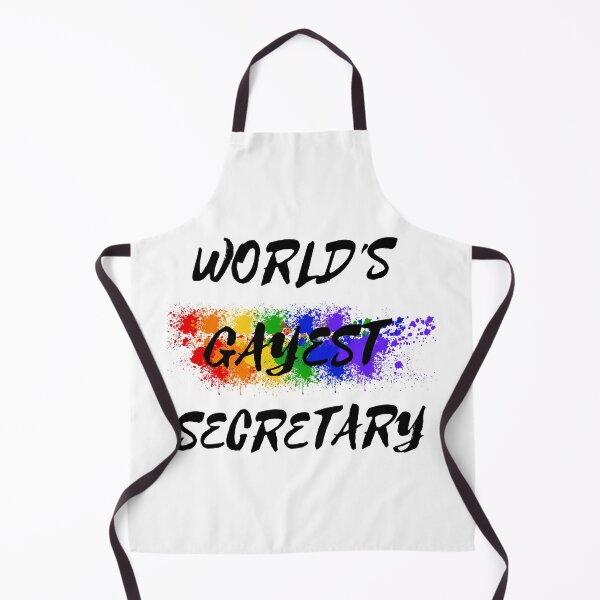 Item preview, World's Gayest Secretary designed and sold by LuckyKermit.